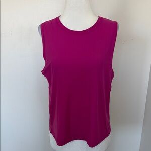 ATHELTA Sleeveless Magenta Top size Med
NWOT